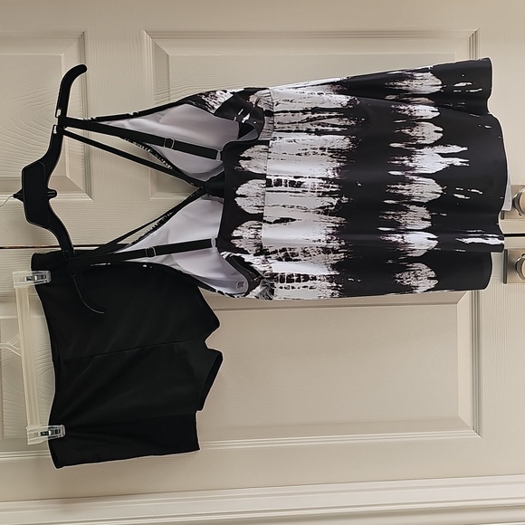 NWOT Amazon Tie Dye Tankini and Boy Shorts Adjustable Padded Crisscross Back 3XL - Picture 16 of 16